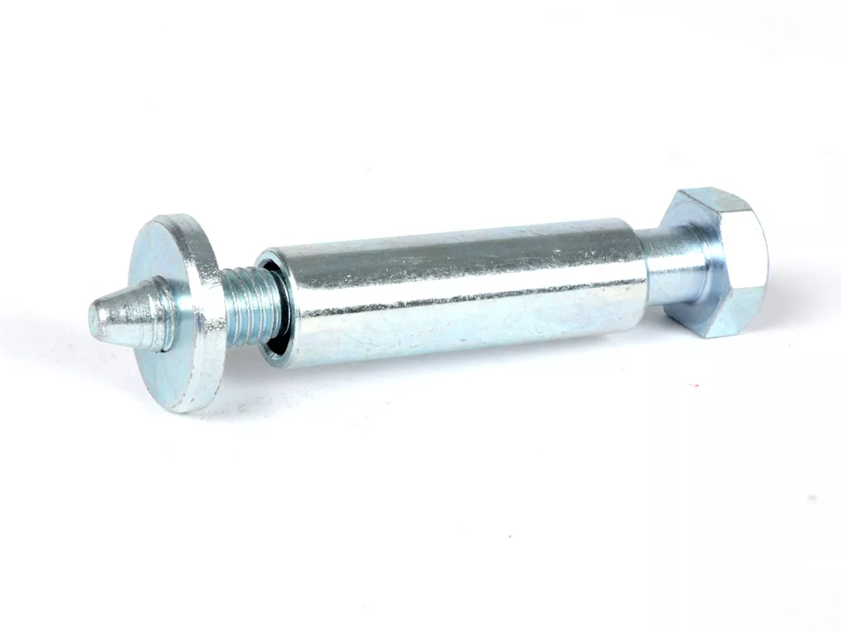 Skruvsats för reservhjulskåpa -OEM-kvalitet, M8x66mm- Vespa Rally180 (VSD1T), Rally200 (VSE1T), TS, 180 SS, GS160 (från nr 0054684)