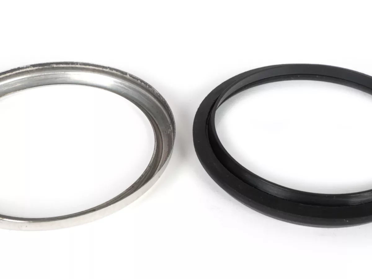 Speedo glas set -OEM QUALITY- Vespa Ø=85mm - PX alt (till 1984) - chromed speedometer ring