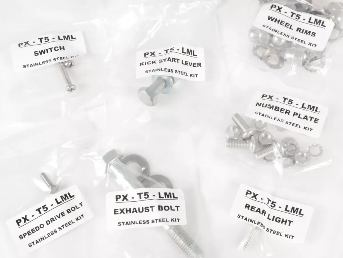 Set sekrup - BAJA KUNING - Vespa PX, T5, LML