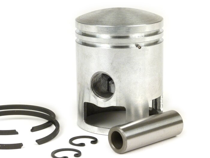 Kolv -GOL- Vespa 125 ccm 3 kanal - Vespa Super125 (motor nr. 412374-), TS125 (motor nr. 18139-), GTR125 (motor nr. 145901-) - 53,1mm (3:e överdimensionerad)