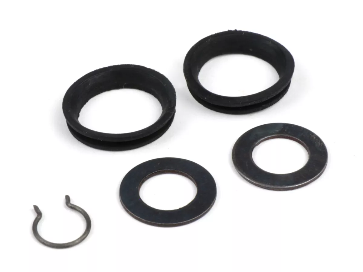 Brake shoe pivot set front / spring mount -OEM QUALITY- Vespa Sprint (1969-), GT125 (1969-) Super (1969-), GTR125 (VNL2T), TS125 (VNL3T), Rally180 (VSD1T), Rally200 (VSE1T)