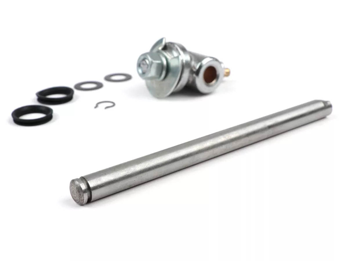 Brake shoe pivot set front / spring mount -OEM QUALITY- Vespa Sprint (1969-), GT125 (1969-) Super (1969-), GTR125 (VNL2T), TS125 (VNL3T), Rally180 (VSD1T), Rally200 (VSE1T)