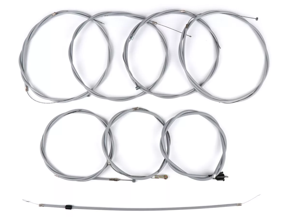 Set kereta api -PTFE- Vespa PX Lusso (dari tahun 1984-1997) - (PE) Abu-abu