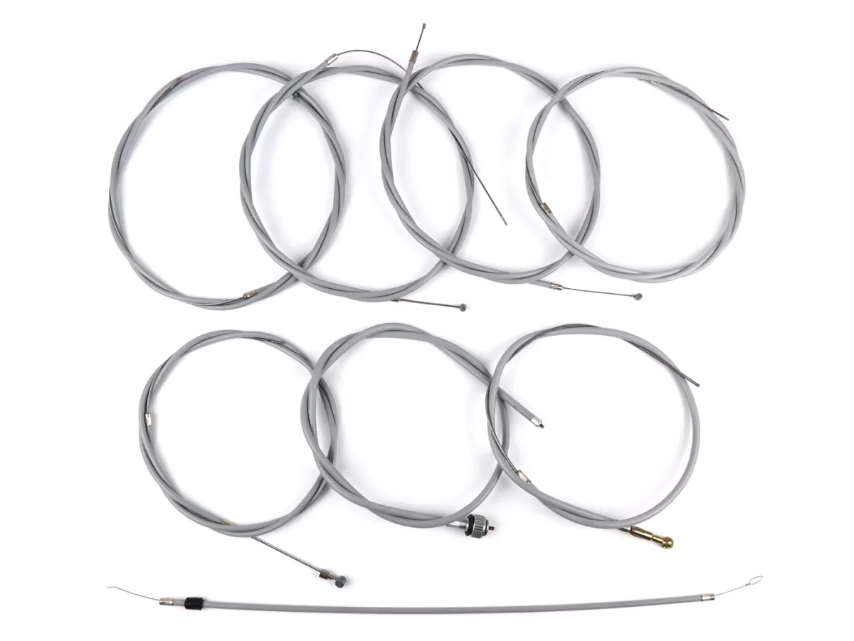 Set kereta api -PTFE- Vespa PX (-1984) - (PE) Abu-abu