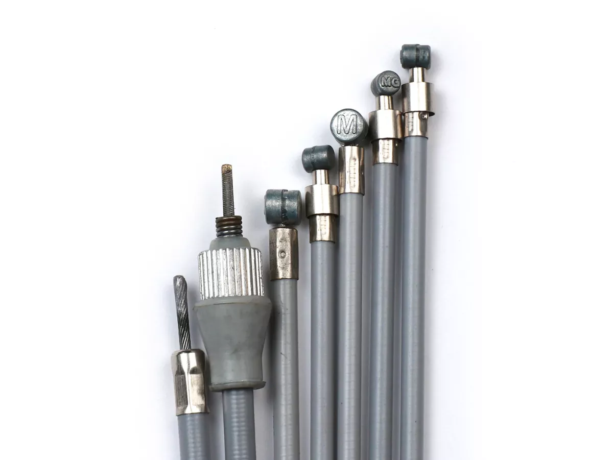 Cable set -PTFE- Vespa VNA1T bis VNA2T, VNB1T bis VNB6T, VBA1T, VBB1T bis VBB2T, VNC1T, VBC1T - (PE) grey