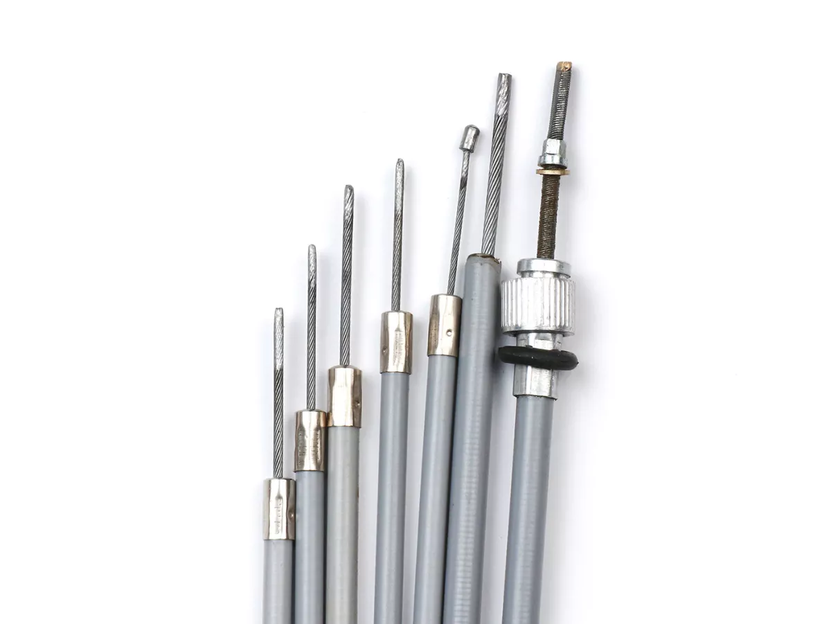 Cable set -PTFE- Vespa VNA1T bis VNA2T, VNB1T bis VNB6T, VBA1T, VBB1T bis VBB2T, VNC1T, VBC1T - (PE) grey