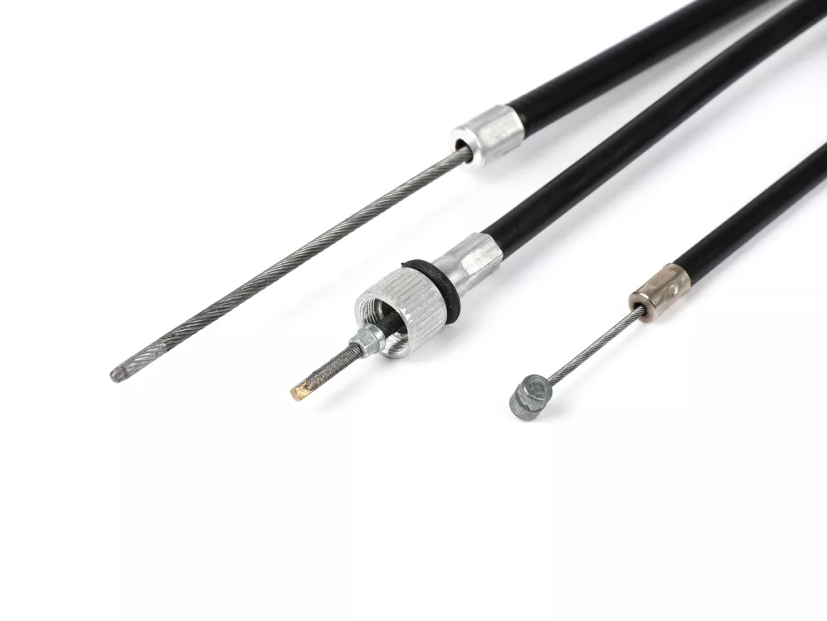 Set tarikan -PTFE- Lambretta DL, GP - (PE) Hitam