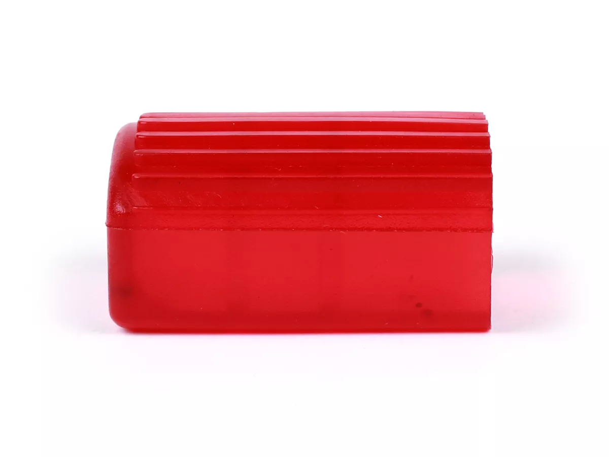 Karet pedal rem -VESPA bergelombang- Vespa Rally180 (VSD1T), Rally200 (VSE1T), Sprint150 (VLB1T), GT125 (VNL2T), GTR125 (VNL2T), GL150 (VLA1T) - Merah (tembus cahaya)