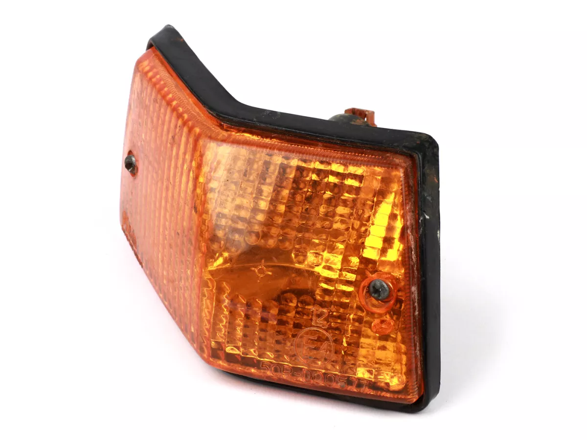 Indikator -FIEM- Vespa PX80, PX125, PX150, PX200, T5 125cc belakang kiri - Oranye