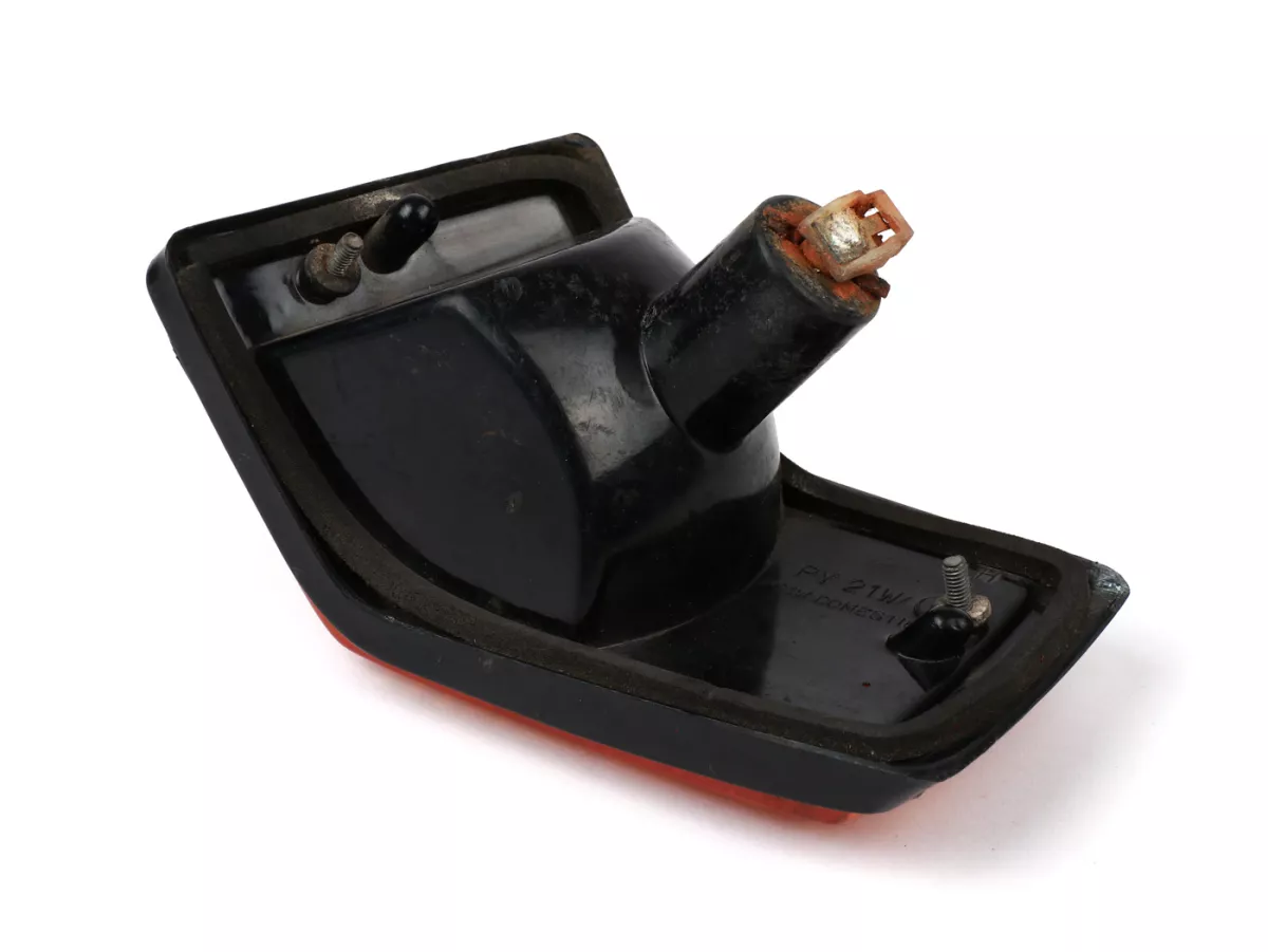 Indikator -FIEM- Vespa PX80, PX125, PX150, PX200, T5 125cc belakang kiri - Oranye