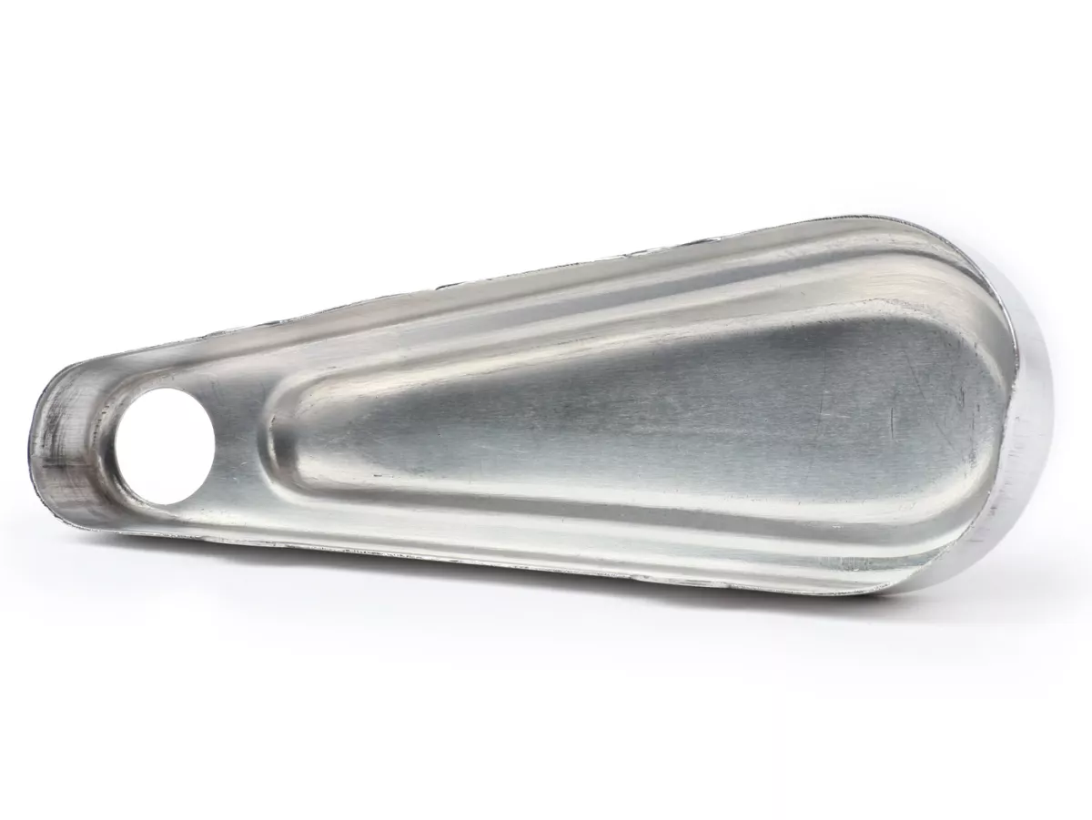Copriforcellone -QUALITA' OEM- Vespa Rally180 (VSD1T), Rally200 (VSE1T), Sprint - nero (Vespa Service), con foro, lucido