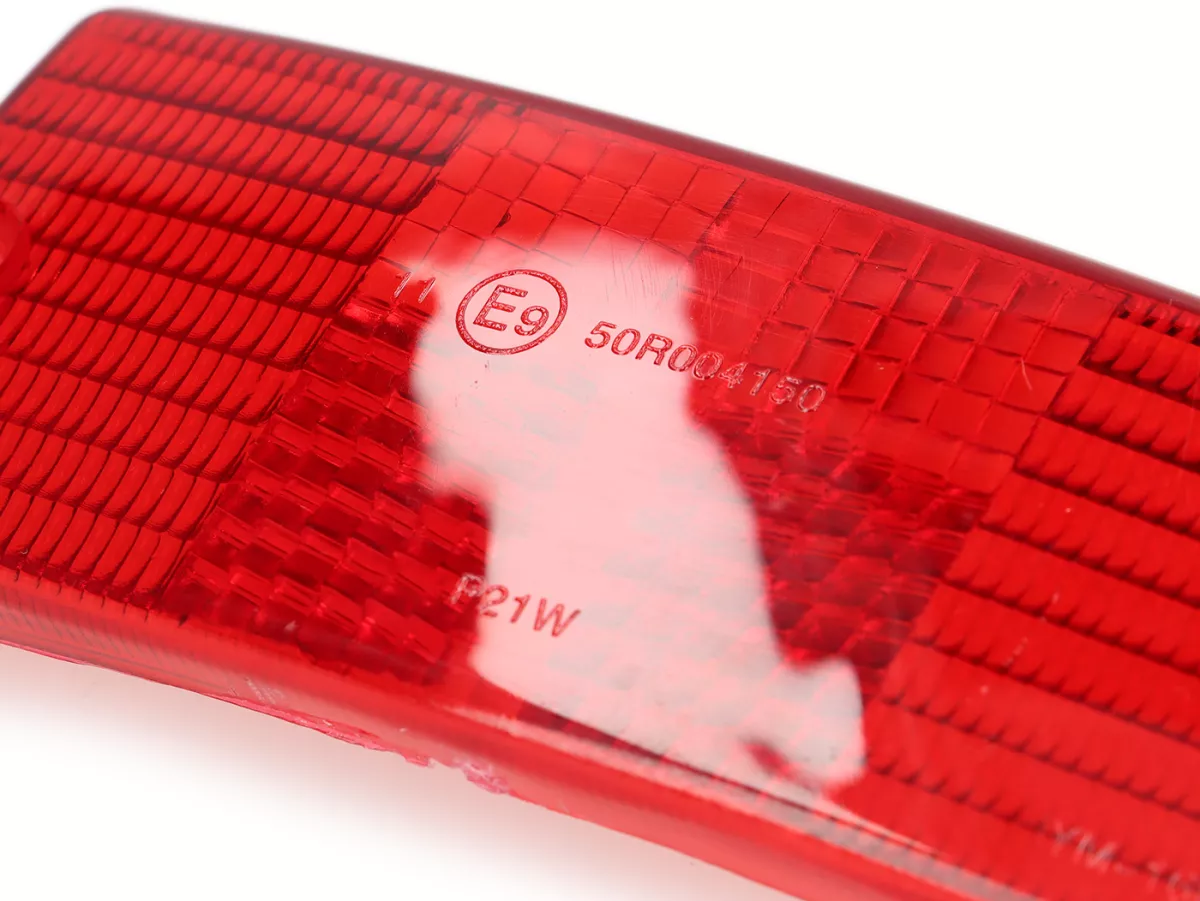 Indicator lens set -OEM QUALITY set of 4- Vespa PX80, PX125, PX150, PX200, T5 125cc - red