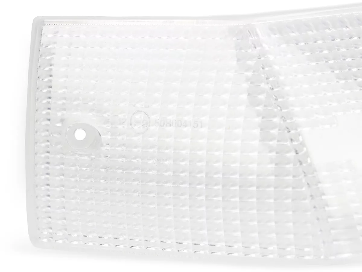 Indicator lens set -OEM QUALITY set of 4- Vespa PX80, PX125, PX150, PX200, T5 125cc - colourless