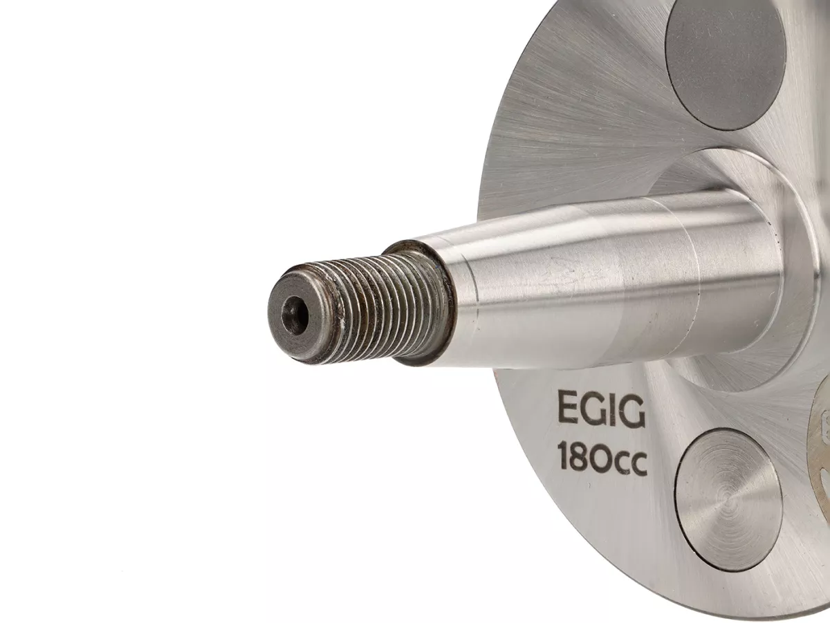 Crankshaft -EGIG PERFORMANCE EGIG 180 R (Ø87mm) - Stroke 54mm, con rod 116mm (Primatist) - Vespa PV125, ET3 125, PK125