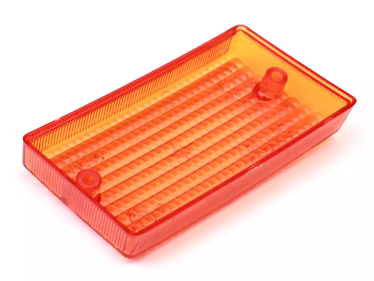 Indicator lens -SIEM- Vespa PK50 S, PK80 S, PK125 S rear lhs - amber