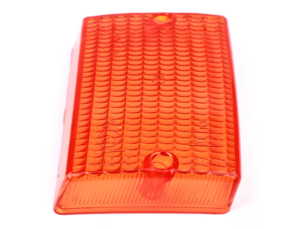 Indicator lens -SIEM- Vespa PK50 S, PK80 S, PK125 S rear lhs - amber