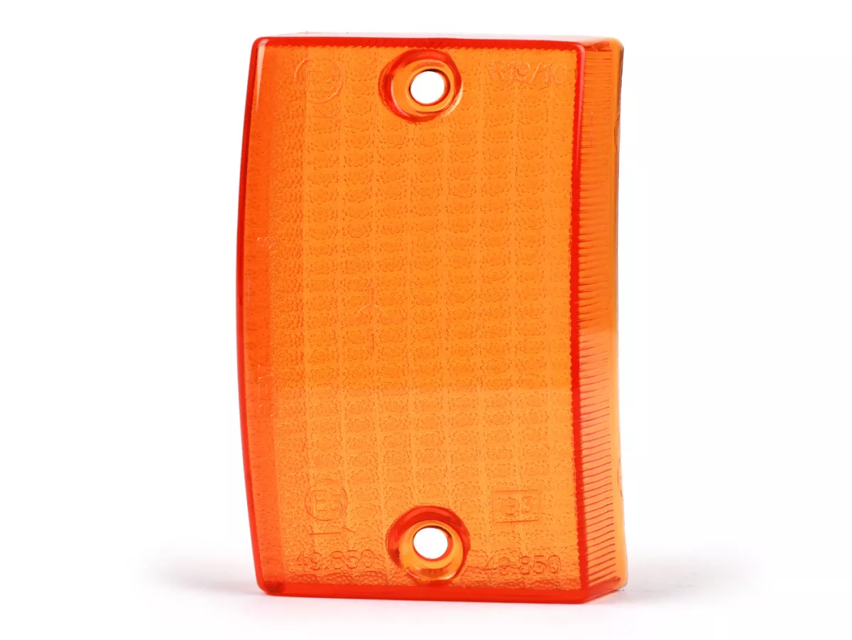 Cristal indicador -SIEM- Vespa PK50 S, PK80 S, PK125 S delantero izquierdo - Naranja