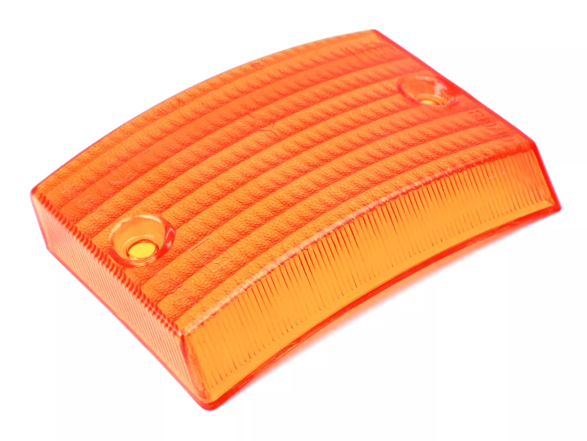 Cristal indicador -SIEM- Vespa PK50 S, PK80 S, PK125 S delantero izquierdo - Naranja