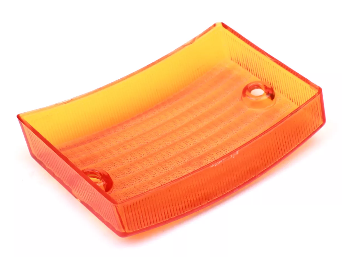 Cristal indicador -SIEM- Vespa PK50 S, PK80 S, PK125 S delantero izquierdo - Naranja
