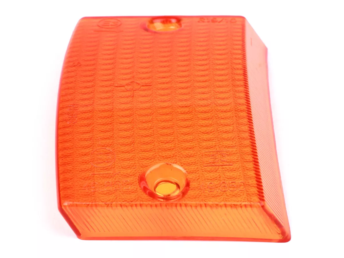 Cristal indicador -SIEM- Vespa PK50 S, PK80 S, PK125 S delantero izquierdo - Naranja