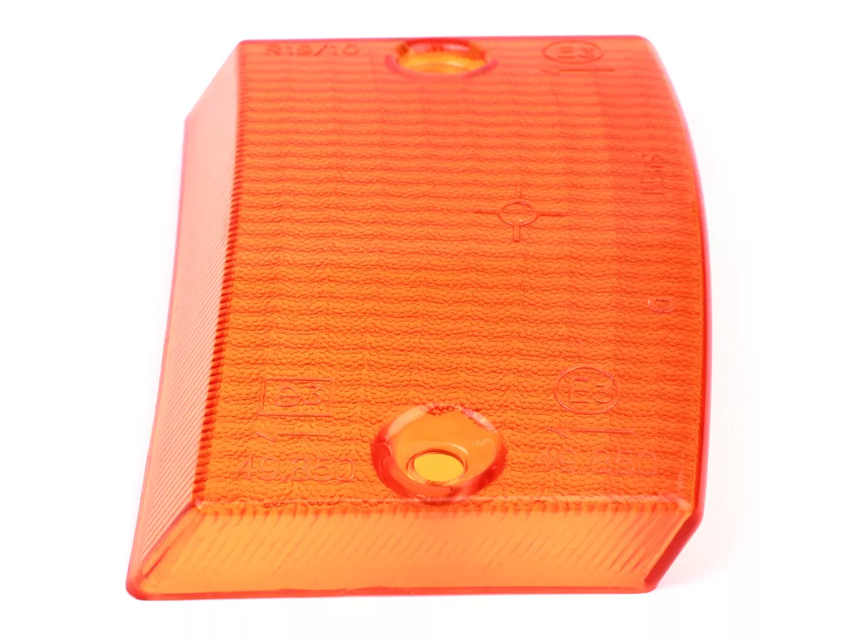 Indicator lens -SIEM- Vespa PK50 S, PK80 S, PK125 S front rhs - amber