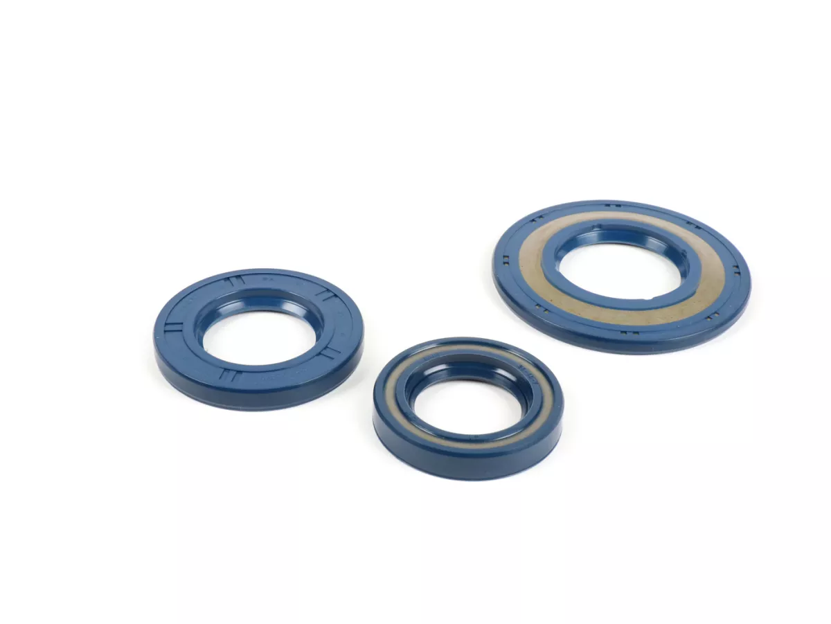 Oil seal set engine -CORTECO- Vespa Rally200 (VSE1T -33996, Femsatronic)