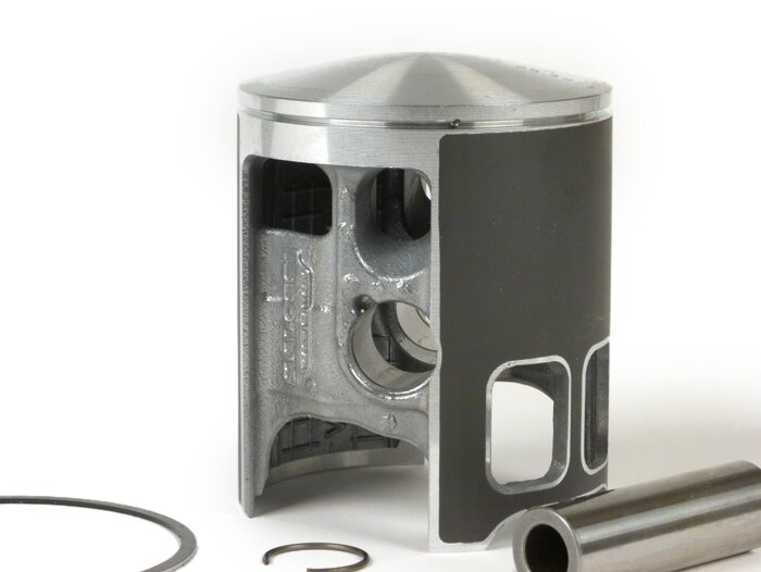 Piston -MALOSSI, version avec 1 segment de piston- Vespa 210/221cc - PX200, Rally200, Cosa200 - 68.5mm - C