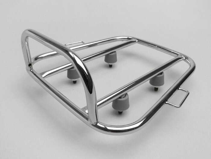 Bagagerek achter -AMS CUPPINI Sprint Rack- Lambretta LI (serie 3), LIS, SX, TV (serie 3), DL, GP - Chroom