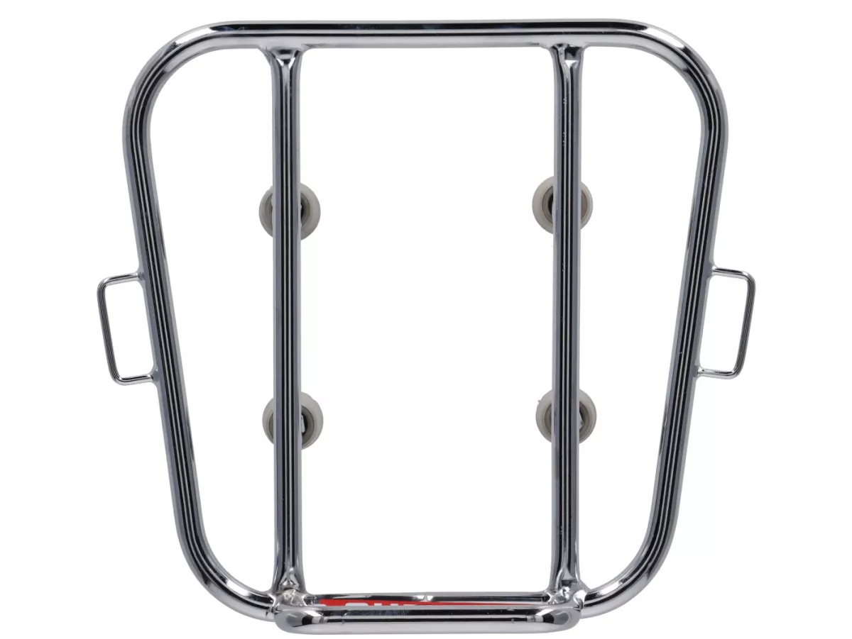 Rear rack -AMS CUPPINI Sprint Rack- Lambretta LI (series 3), LIS, SX, TV (series 3), DL, GP - chrome