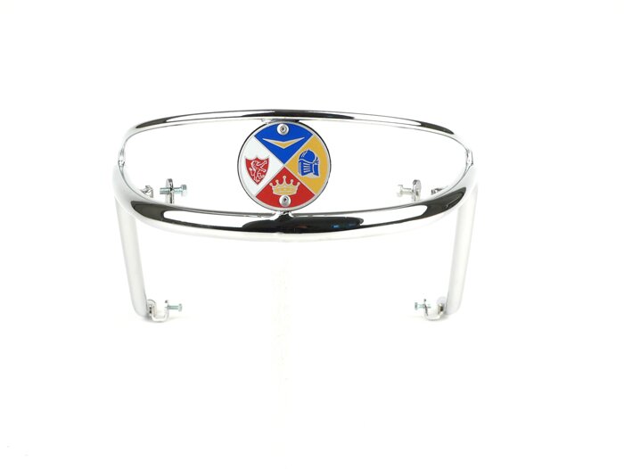 Parachoques delantero -AMS CUPPINI- Lambretta LI (Serie 3) - Cromo