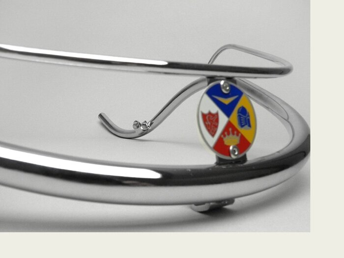 Voorbumper -AMS CUPPINI- Lambretta LI (serie 1-2), TV (serie 1-2) - Chroom