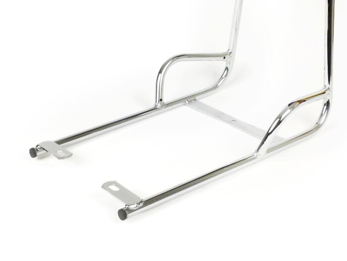 Respaldo -AMS CUPPINI- Vespa Smallframe - V50, 50N, PV125, ET3 - Cromo