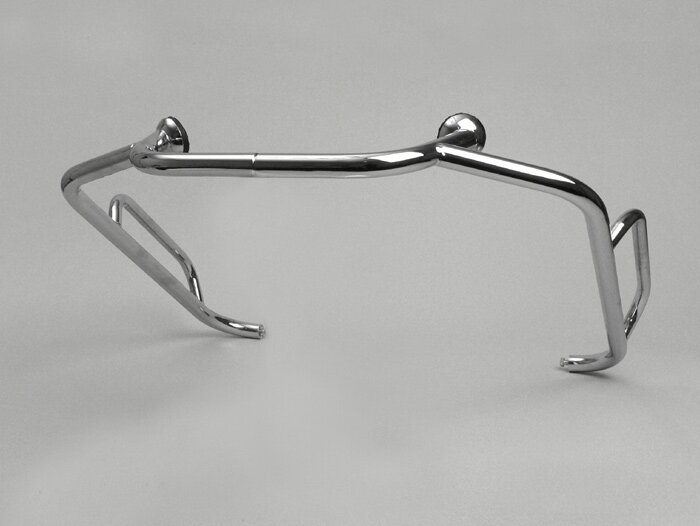 Protector de piernas -AMS CUPPINI- Vespa Largeframe, Lambretta LI (Serie 3), LIS, SX, TV (Serie 3), GL, GP - Cromado