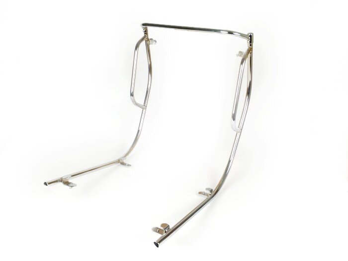 Pelindung kaki bar tabrakan -AMS CUPPINI- Vespa PK S, XL, XL2, FL, HP, N, Rush, Otomatis, Plurimatic - Chrome