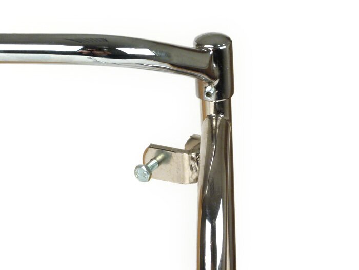 Pelindung kaki bar tabrakan -AMS CUPPINI- Vespa PK S, XL, XL2, FL, HP, N, Rush, Otomatis, Plurimatic - Chrome
