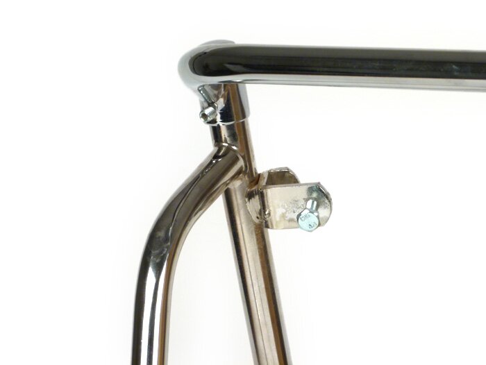 Pelindung kaki bar tabrakan -AMS CUPPINI- Vespa PK S, XL, XL2, FL, HP, N, Rush, Otomatis, Plurimatic - Chrome
