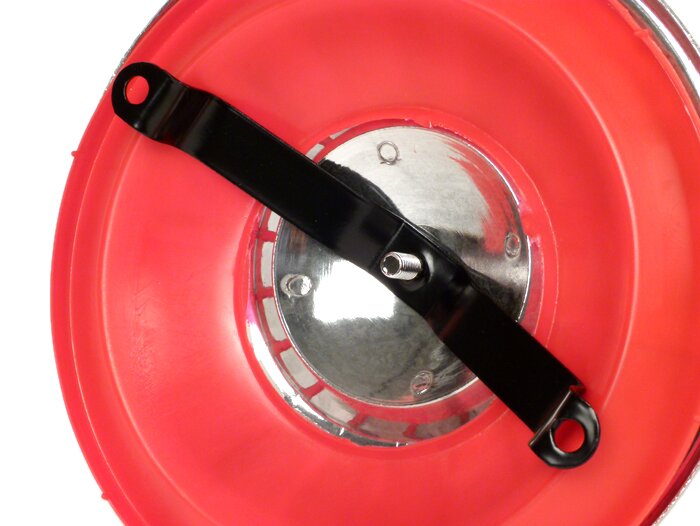 Naafdop -FA ITALIA Oude Stijl- 8 inch - Rood