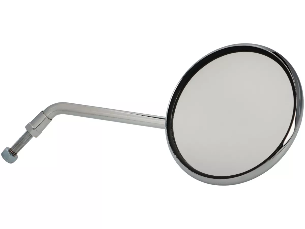 Spiegel -CUPPINI ohne Halter- Vespa 160mm, Ø=100mm, M8x1,25mm, Chrom - rechts