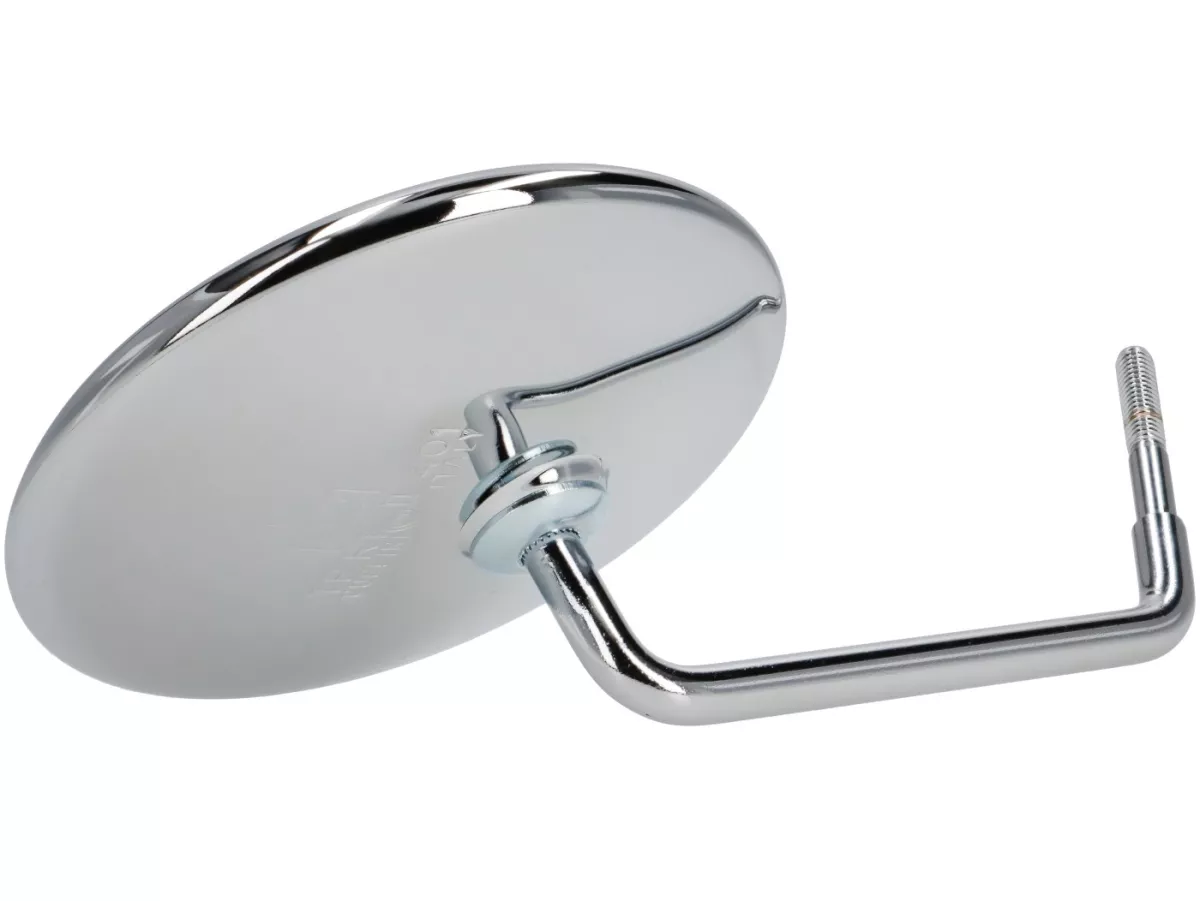 Mirror -CUPPINI clip on- Chrome universal - round
