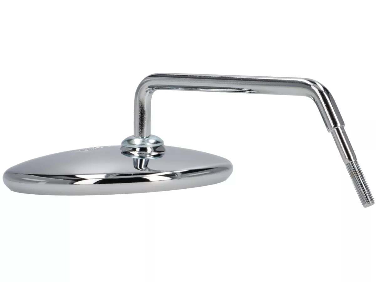 Mirror -CUPPINI clip on- Chrome universal - round
