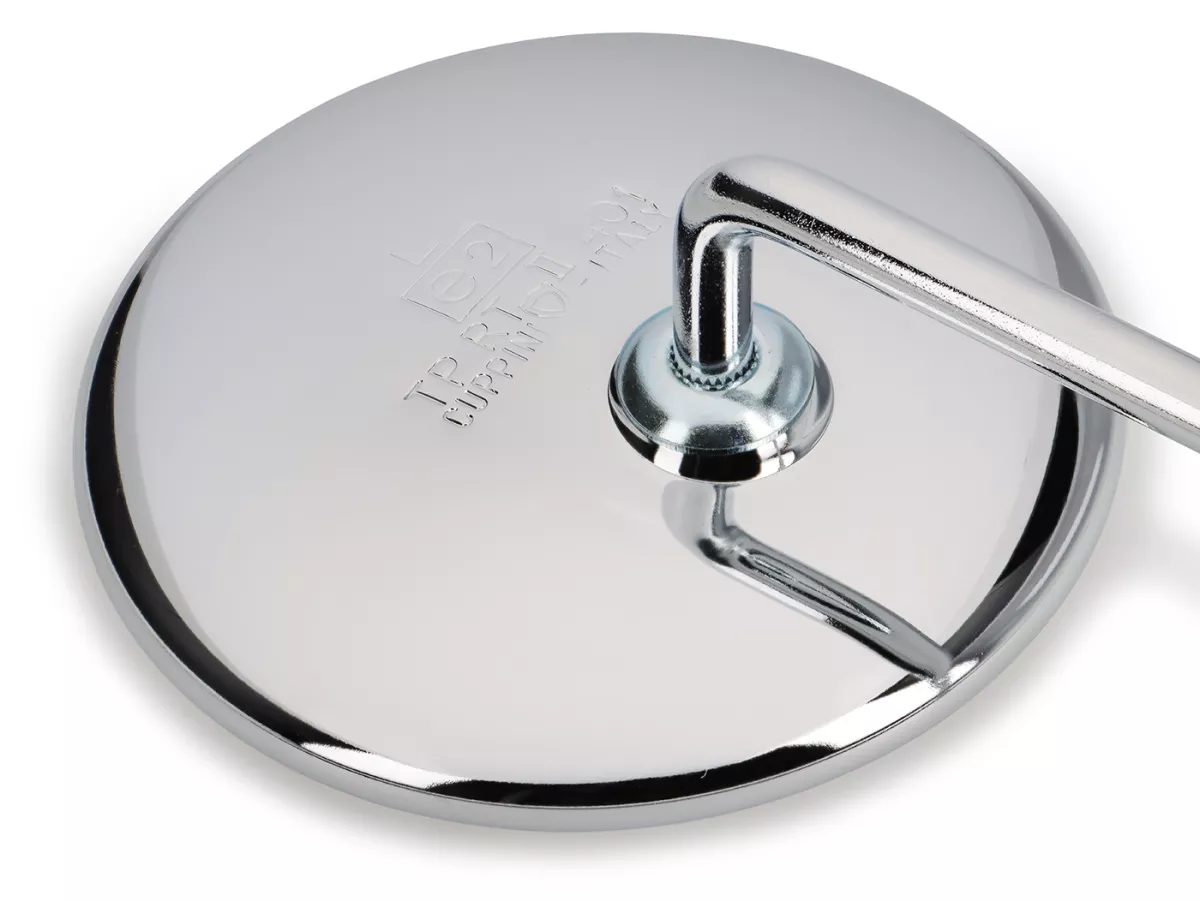 Mirror -CUPPINI clip on- Chrome universal - round