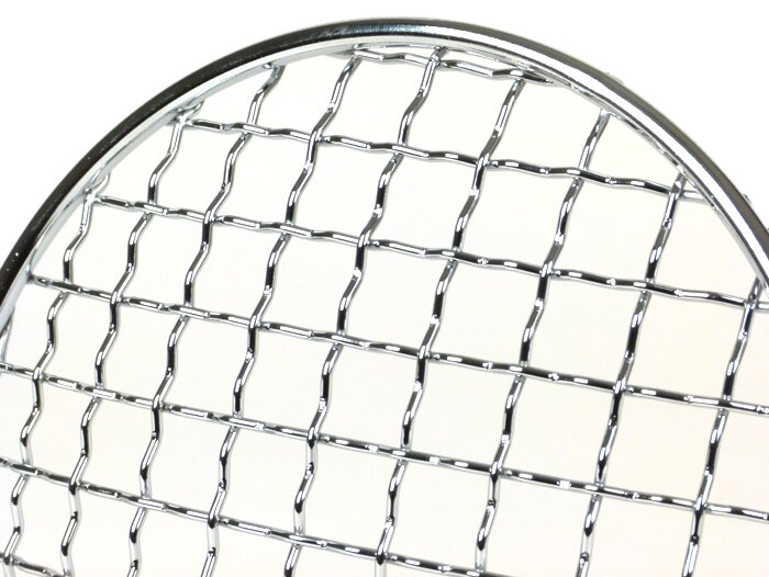 Headlight grill -AMS CUPPINI round- Vespa PX80, PX125, PX150, PX200 - chrome