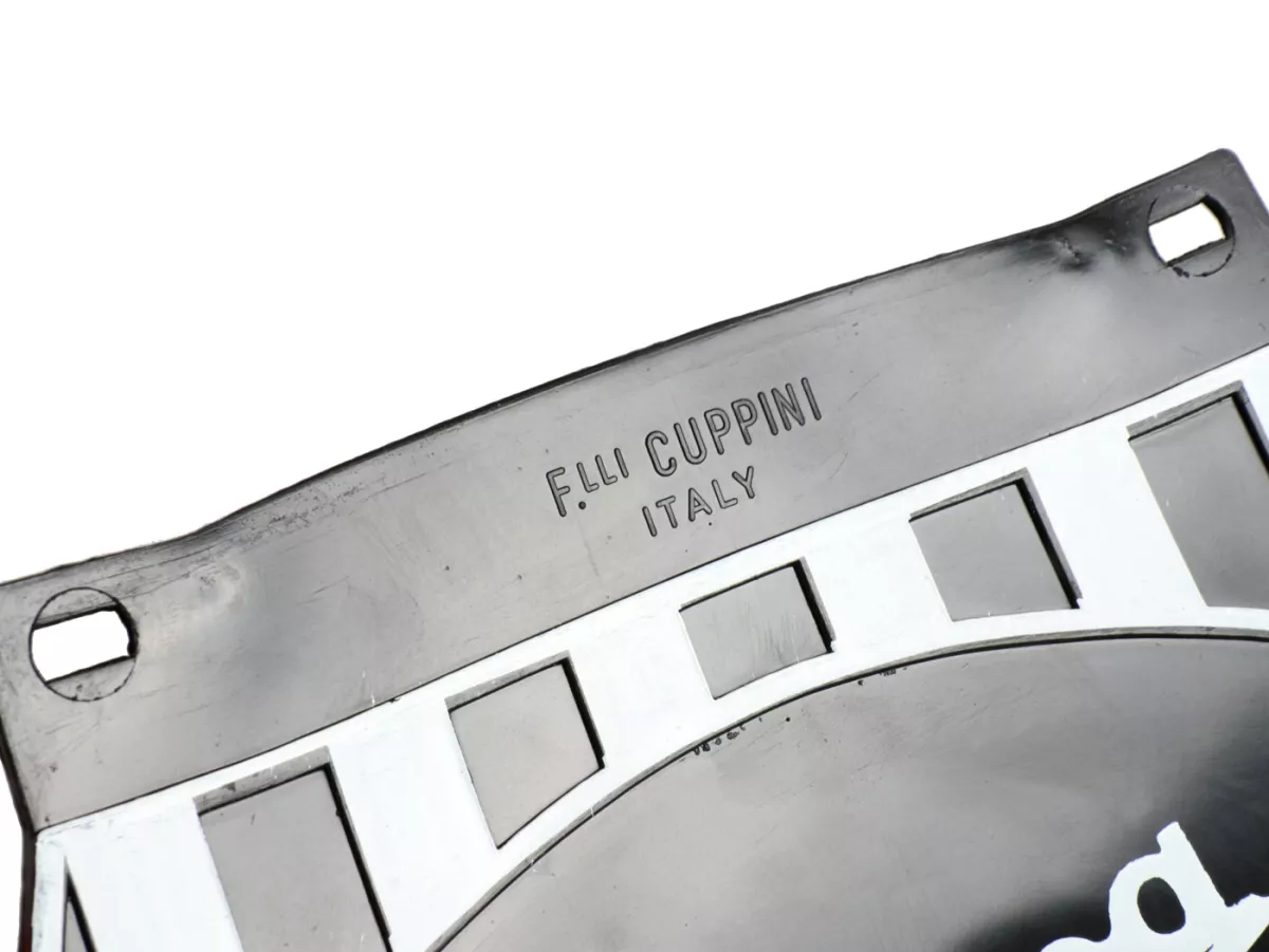 Rear mudflap -CLASSIC Vespa- black/white