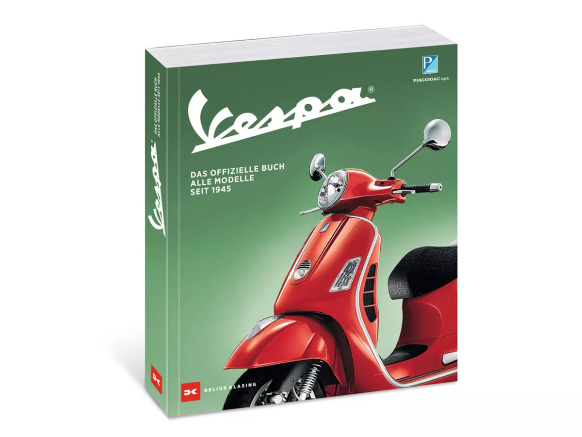 Boek -Vespa, Het officiële boek. Alle modellen sinds 1945 door Davide Mazzanti- 1e editie (2020), Duits, 384 pagina's