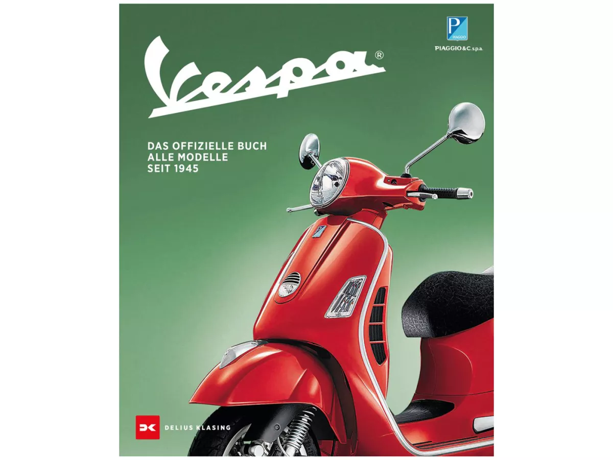 Boek -Vespa, Het officiële boek. Alle modellen sinds 1945 door Davide Mazzanti- 1e editie (2020), Duits, 384 pagina's