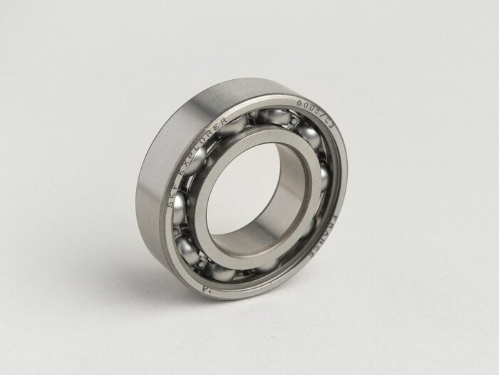 Kogellager -6005 C3- (25x47x12mm) - (gebruikt voor krukas Fabbri en conversie naar ETS) Vespa V50, V90, SS50, SS90, PV125, ET3, PK S, PK XL)