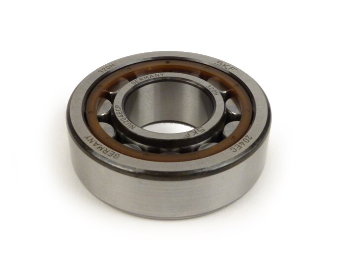 Roller bearing -NU204 ECP- (20x47x14mm) - (used for crankshaft flywheel side Vespa V50, V90, SS50, SS90, PV125, ET3, PK S, PK XL)