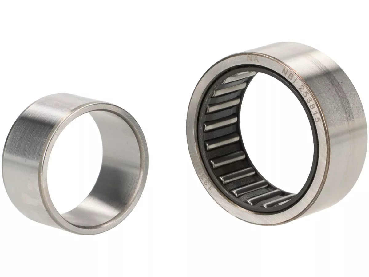 Needle roller bearing -NBI 253815- (25x38x15mm) - (used for crankshaft flywheel side Vespa PX, Cosa, PK125 ETS, Rally200 (Ducati))