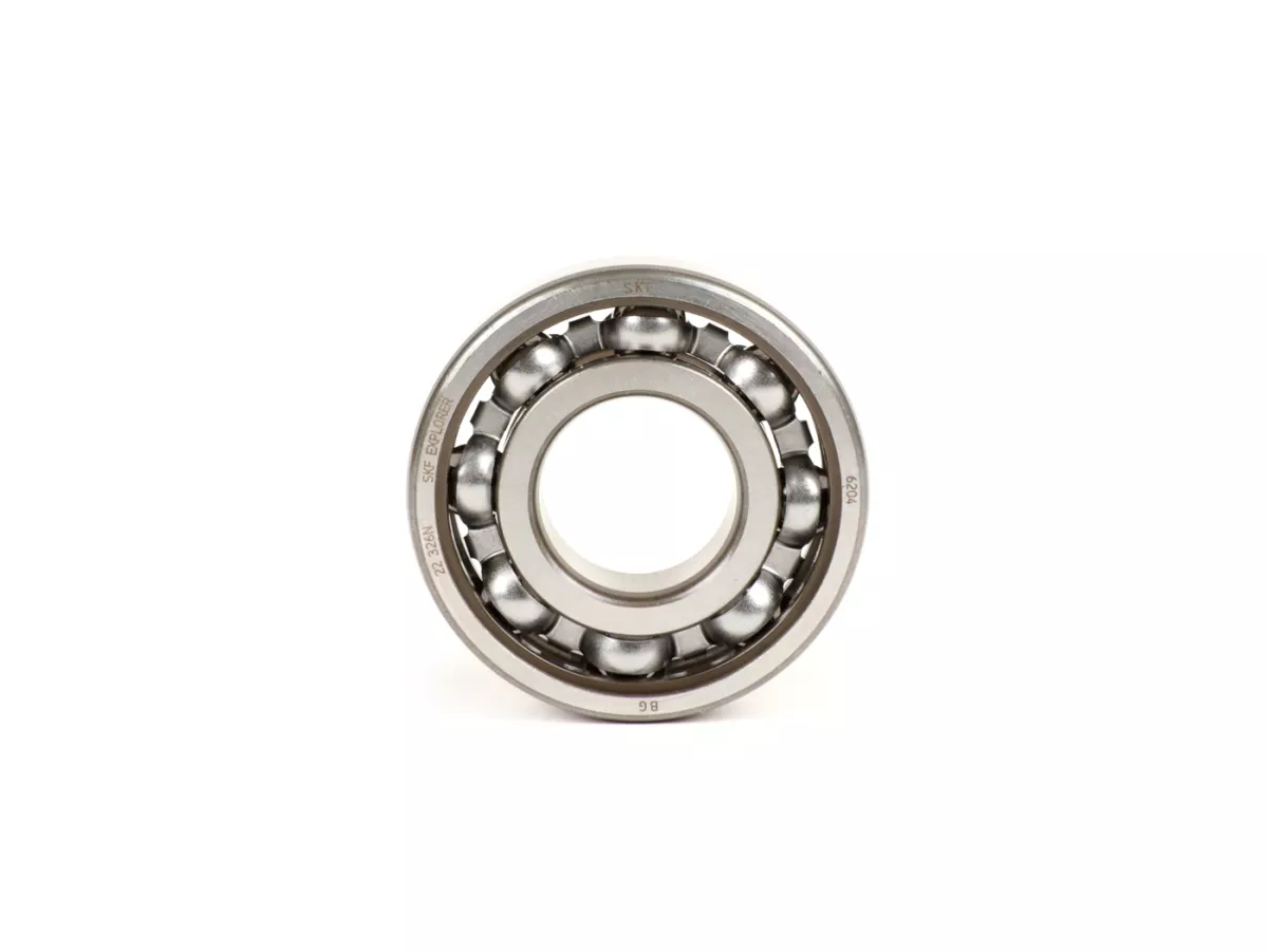 Kogellager -6204- (20x47x14mm) - (gebruikt voor hoofdas Vespa PX, T5 125cc, Cosa, Rally180 (VSD1T), Rally200 (VSE1T), Sprint150 (VLB1T), TS125 (VNL3T), GT125 (VNL2T), GTR125 (VNL2T))