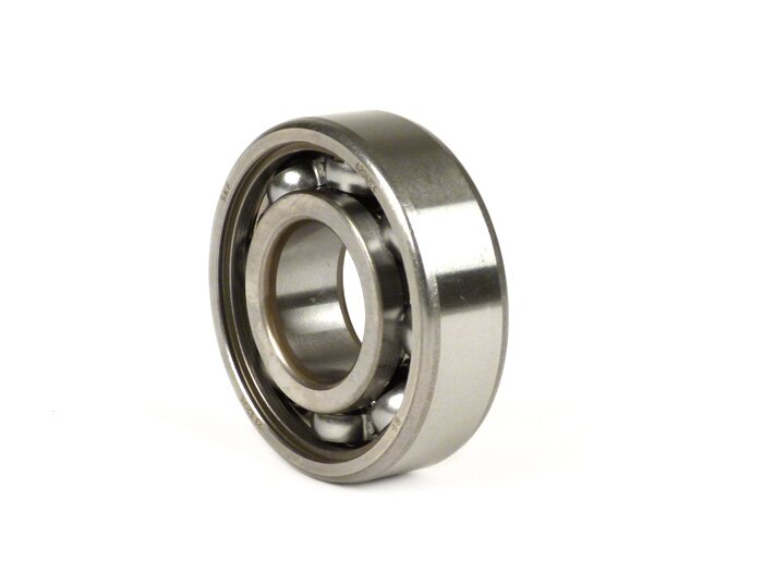Ball bearing -6204 C4- (20x47x14mm) - (used for drive shaft Vespa Smallframe, Largeframe (Vespa V50, PV125, ET3, PK, PX, T5 125cc, Cosa, Rally, Sprint, TS, GT, GTR, Super, VNB, VBB, VBA, GL), crankshaft Smallframe stator side (Vespa V50, PV125, ET3, PK),
